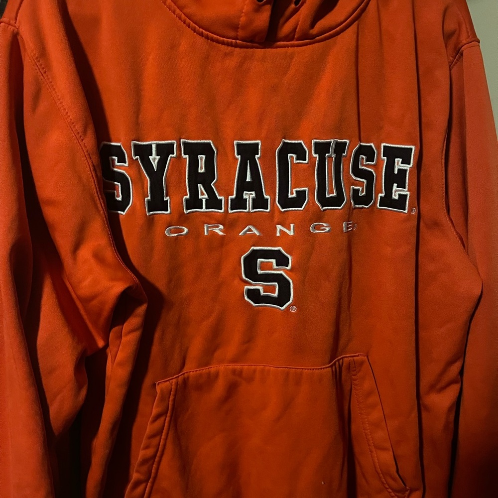 Syracuse college hooded sweatshirt